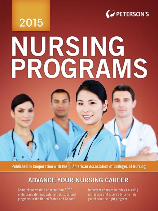 Title details for Nursing Programs 2015 by Peterson's - Wait list